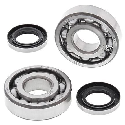 CRANKSHAFT BEARING & SEAL KIT, ALLBALLS 24-1044 KDX200 83-90