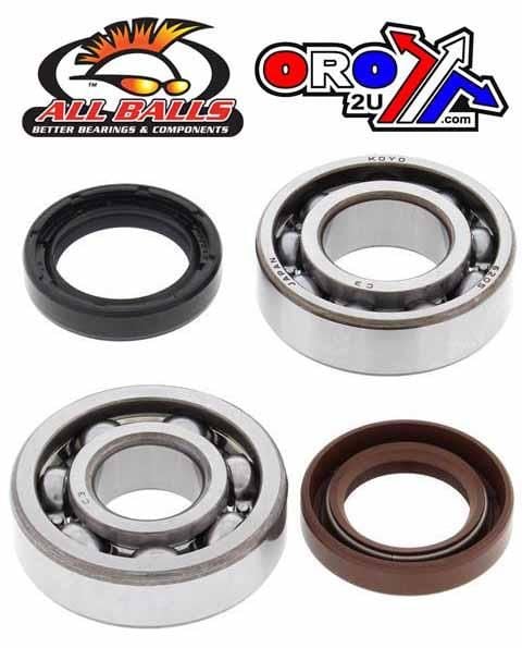 CRANKSHAFT BEARING & SEAL KIT, ALLBALLS 24-1072 MX175