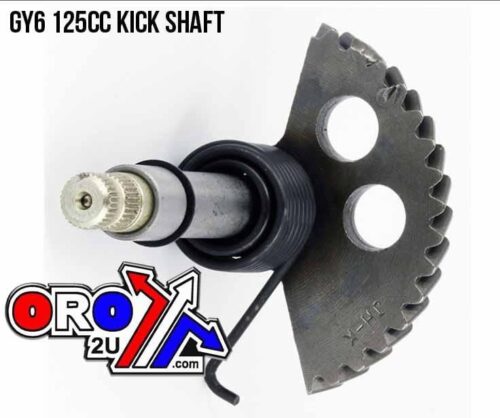 KICK SHAFT & SPRING GY6 125cc AKGY6125