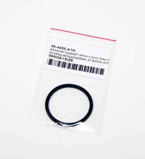 EXHAUST GASKET 34x3mm O-RING KTM SC/XC 65 09-21, ATHENA M753003400094 KAWASAKI KX 80/100 98-13