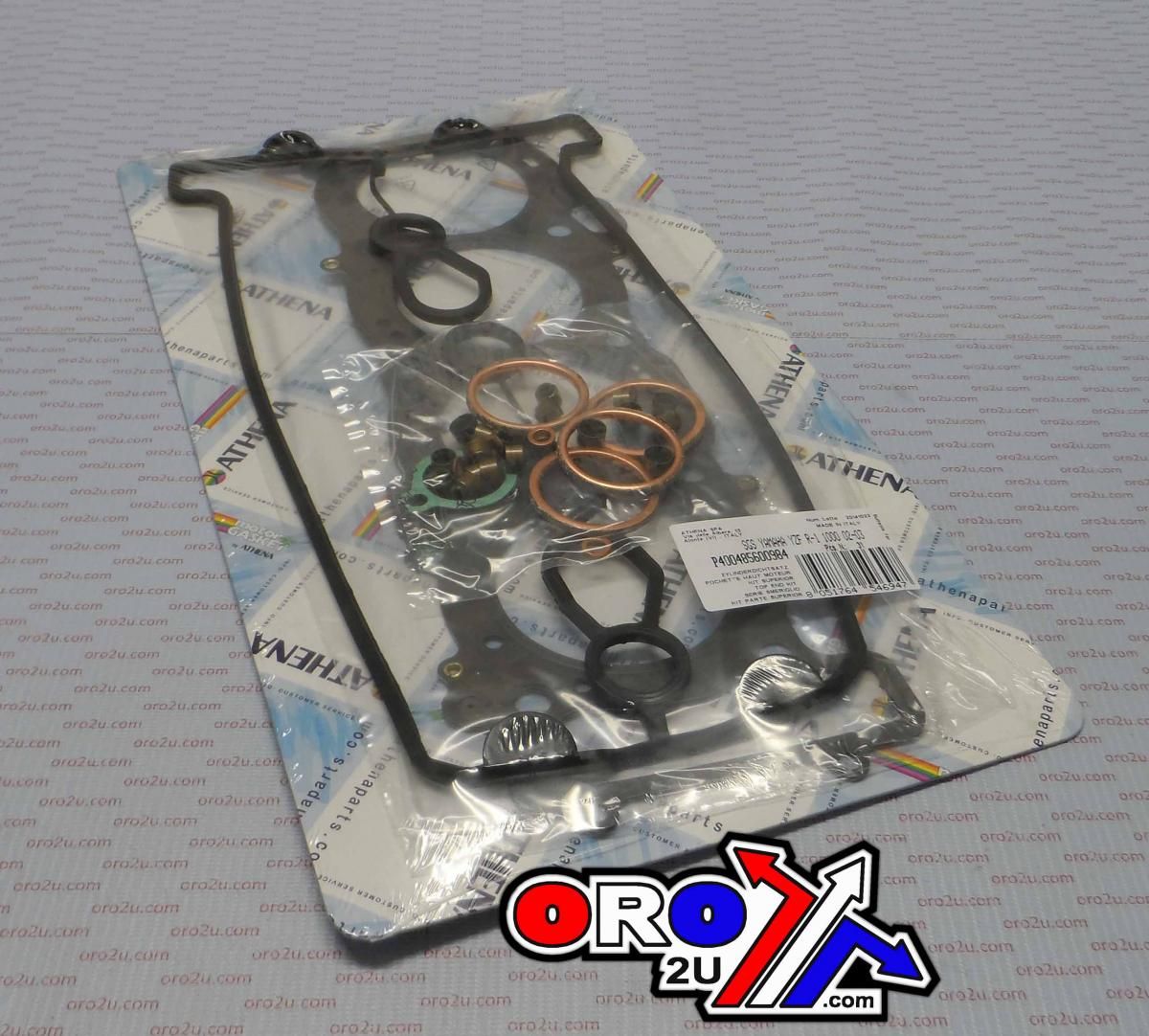 TOP END GASKET SET YAMAHA YZF-R1 1000 02-03, ATHENA P400485600984 - Image 2