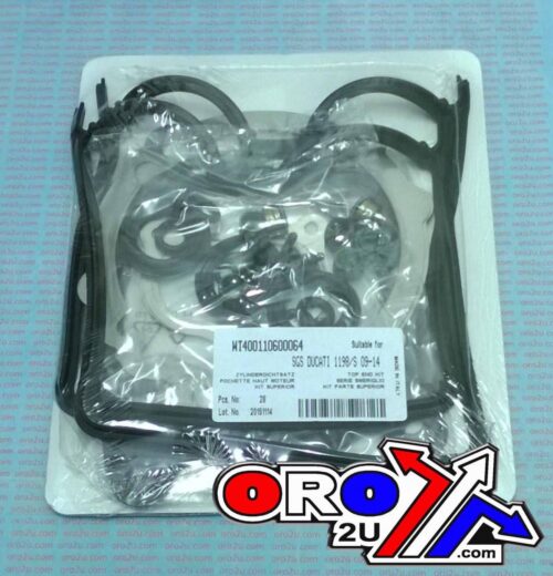 TOP END GASKET SET DUCATI 1198 09-11, ATHENA P400110600064 DIAVEL/MULTISTRADA 1200