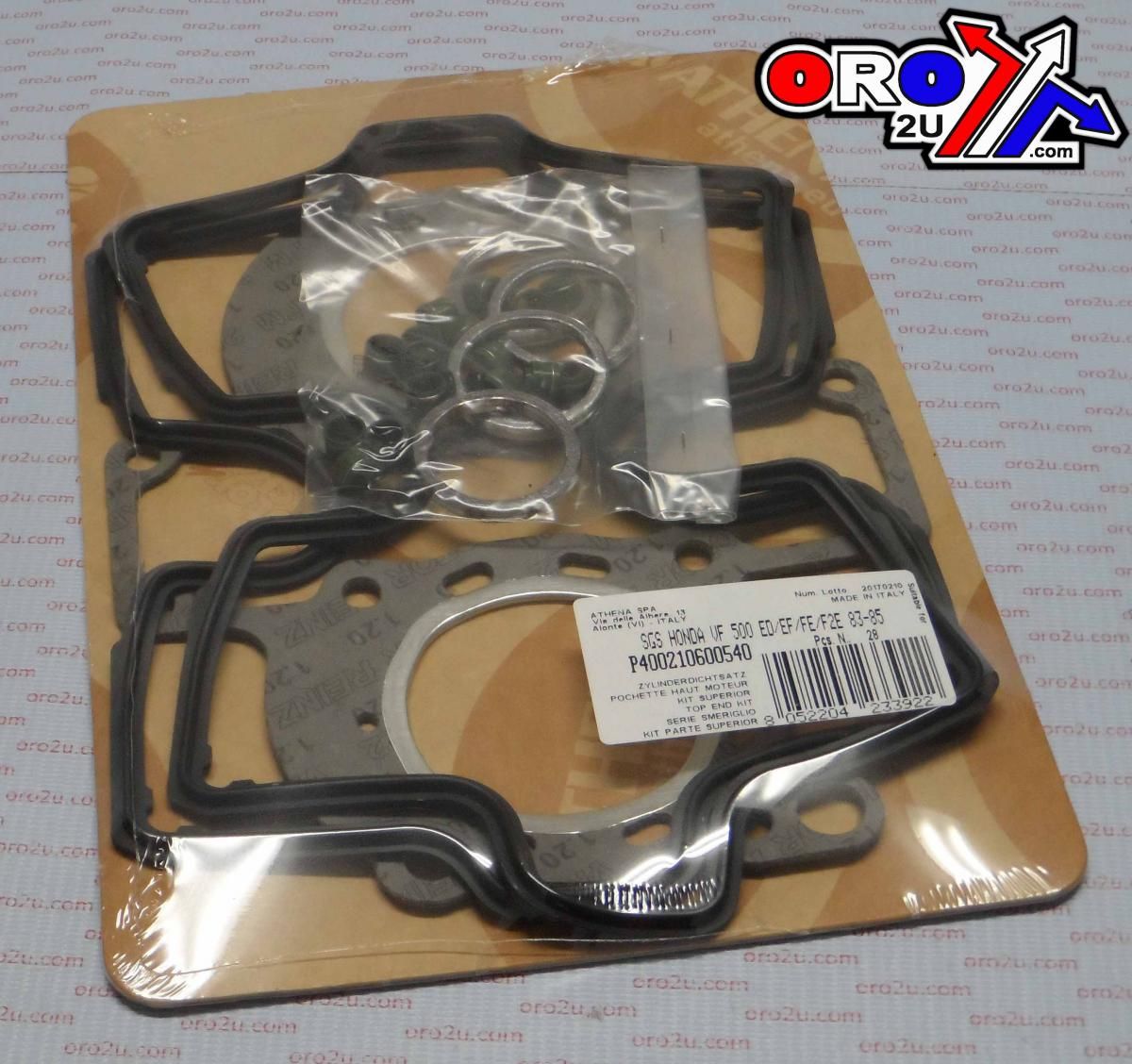 TOP END GASKET SET HONDA VF 500 83-85, ATHENA P400210600540