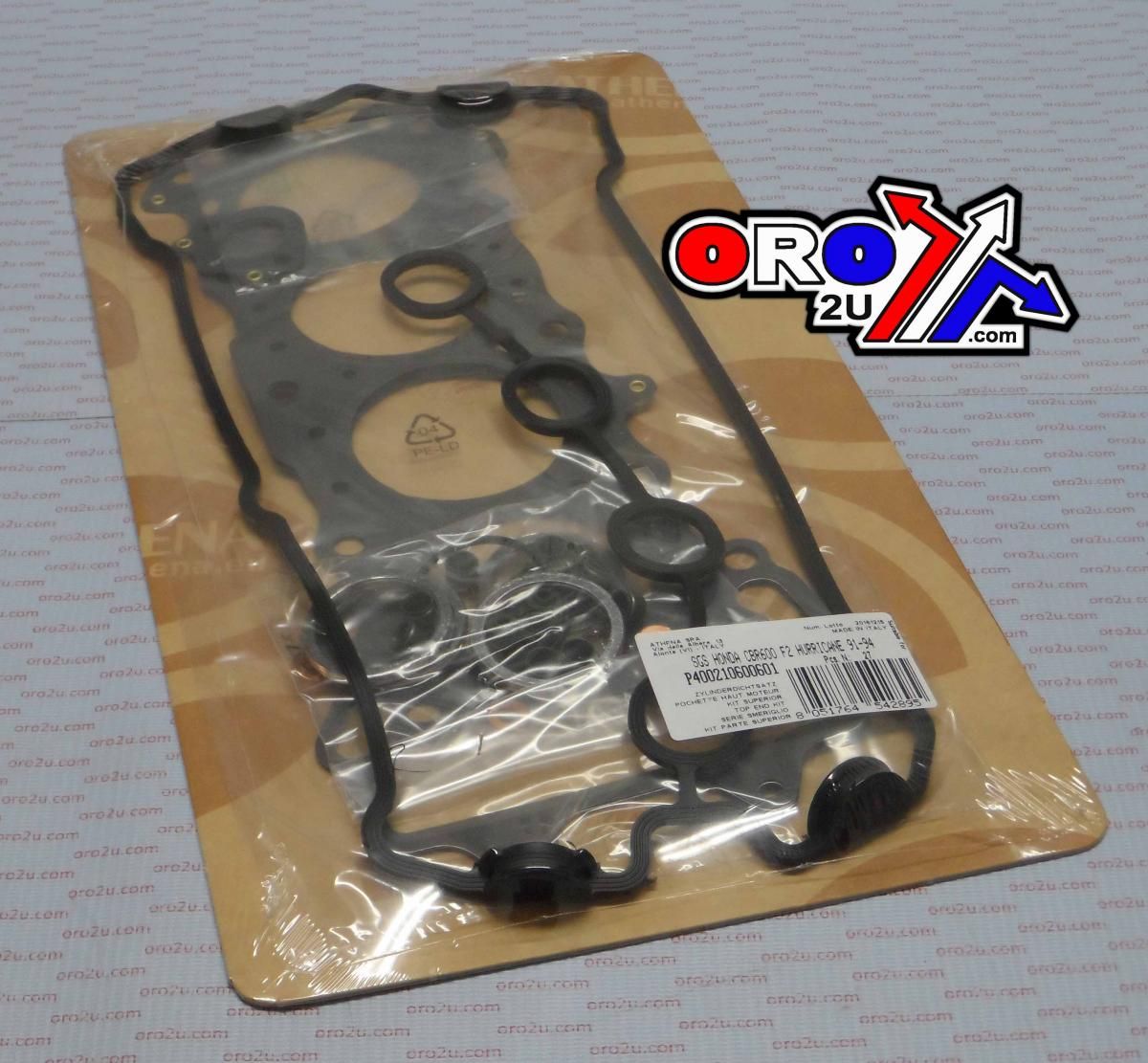 TOP END GASKET SET HONDA CBR 600F 91-94, ATHENA P400210600601