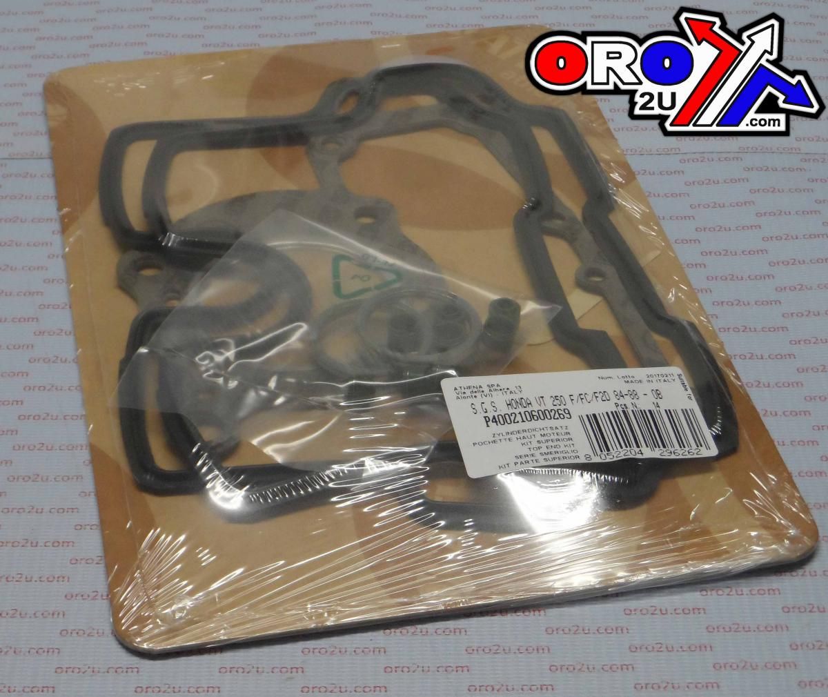 TOP END GASKET SET HONDA VT 250 84-88, ATHENA P400210600269 - Image 3