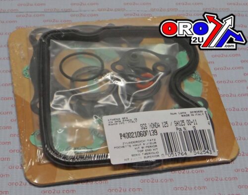 TOP END GASKET SET HONDA FES/NES/PS/SH 125 00-12, ATHENA P400210600139 KEYWAY OUTLOOK 125 07-11