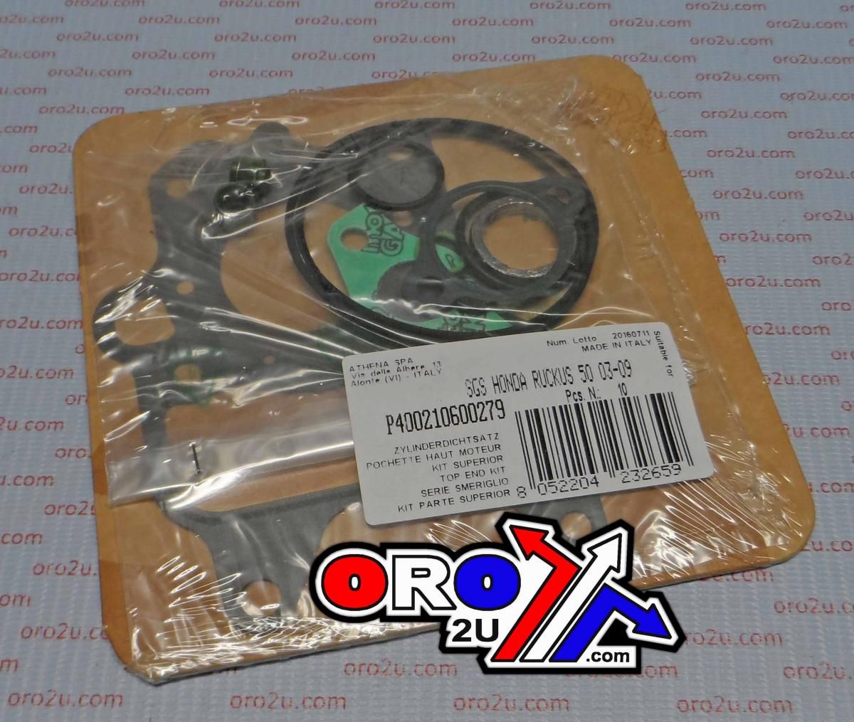 TOP END GASKET SET HONDA CHF/NPS 50 02-12, ATHENA P400210600279 RUCKUS METROPOLITAN