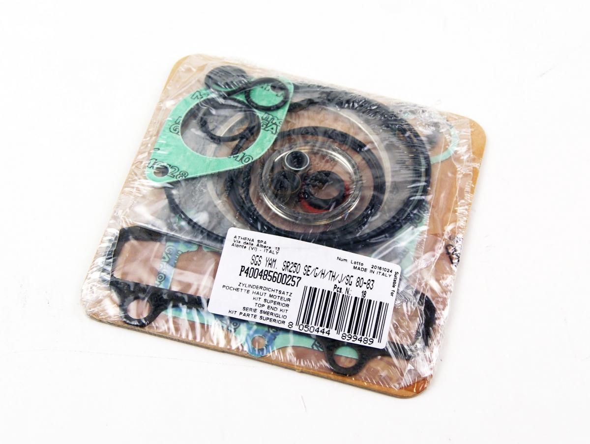 TOP END GASKET SET YAMAHA SR/TT/XT 250 80-83, ATHENA P400485600257 - Image 2