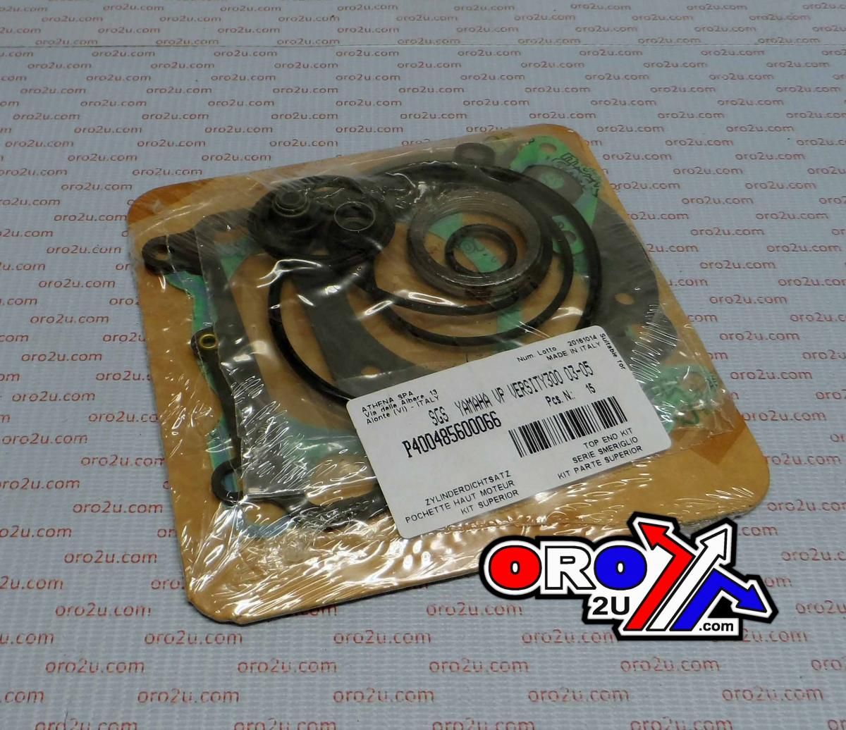 TOP END GASKET SET YAMAHA VERSITY VP/XC 300 02-08, ATHENA P400485600066 APRILIA/MALAGUTI - Image 2