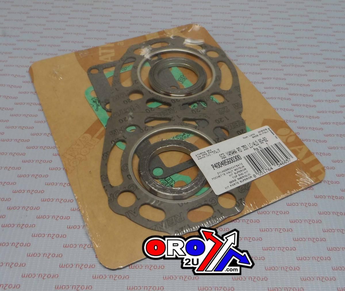 TOP END GASKET SET YAMAHA RD 350 80-82, ATHENA P400485600300 YPVS