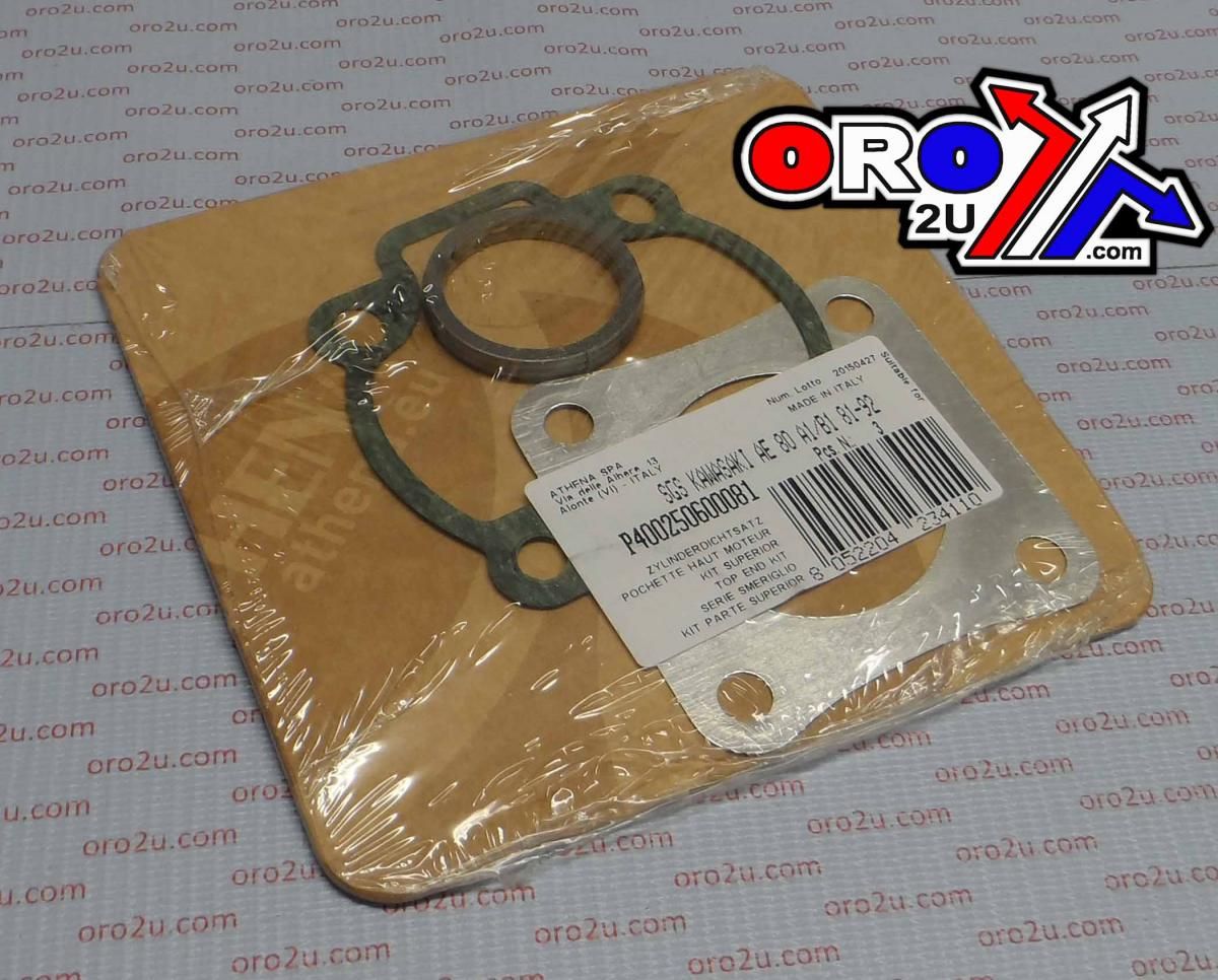 TOP END GASKET SET KAWASAKI AE/AR/KD 80 81-90, ATHENA P400250600081