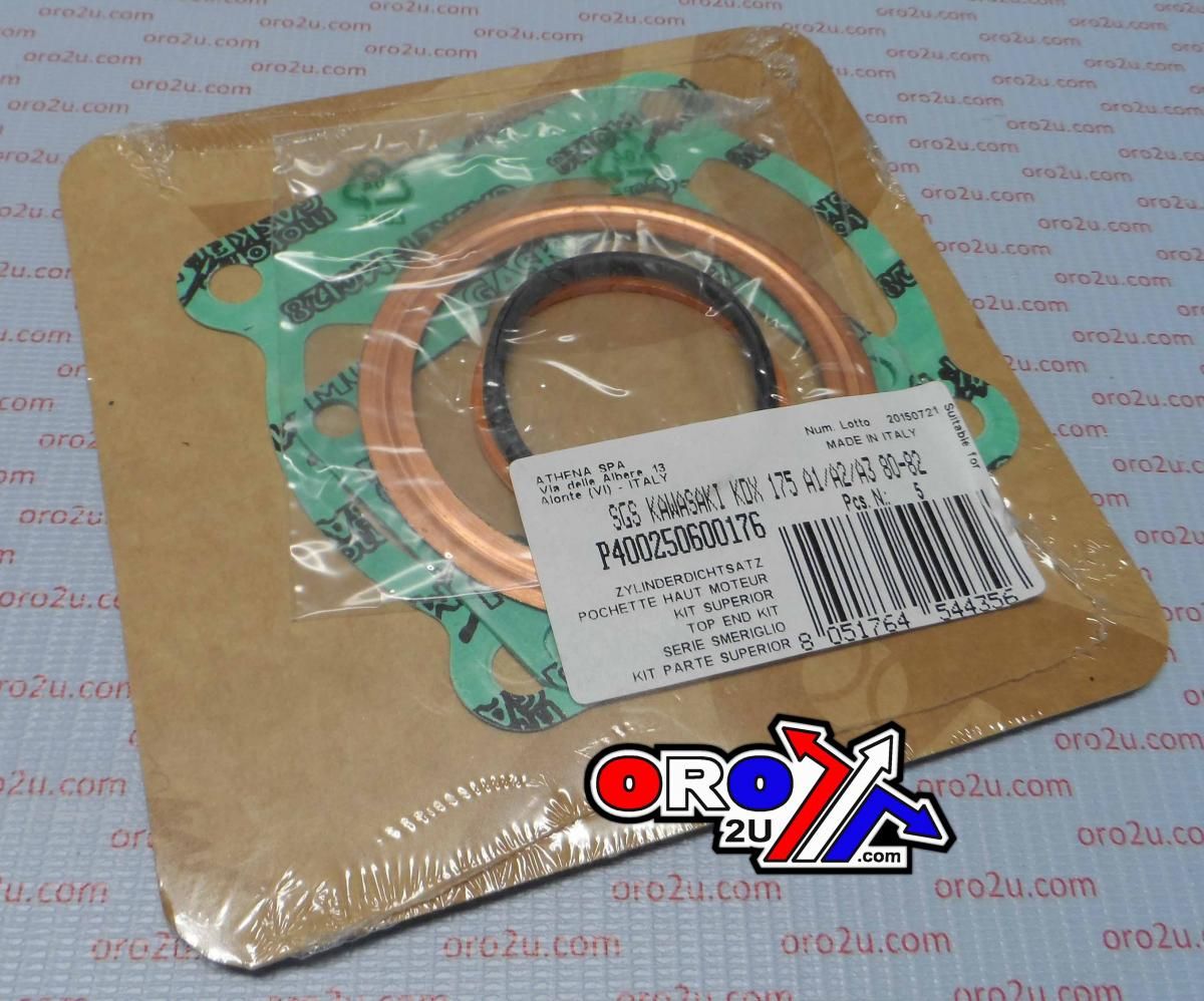 TOP END GASKET SET KAWASAKI KDX 175 80-82, ATHENA P400250600176