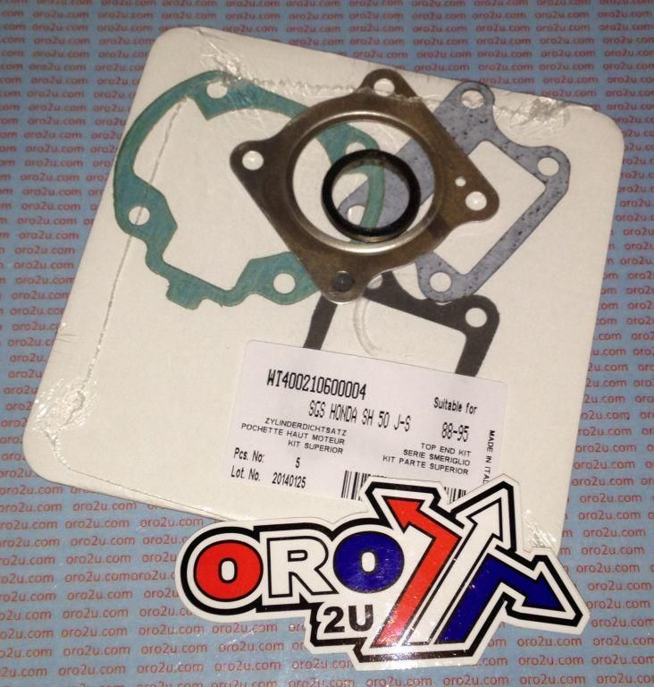 TOP END GASKET SET HONDA SH 50 88-95, ATHENA P400210600004 - Image 2