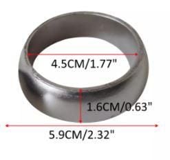 PACK OF 2 EXHAUST GASKET CONNECTOR POLARIS 3610047