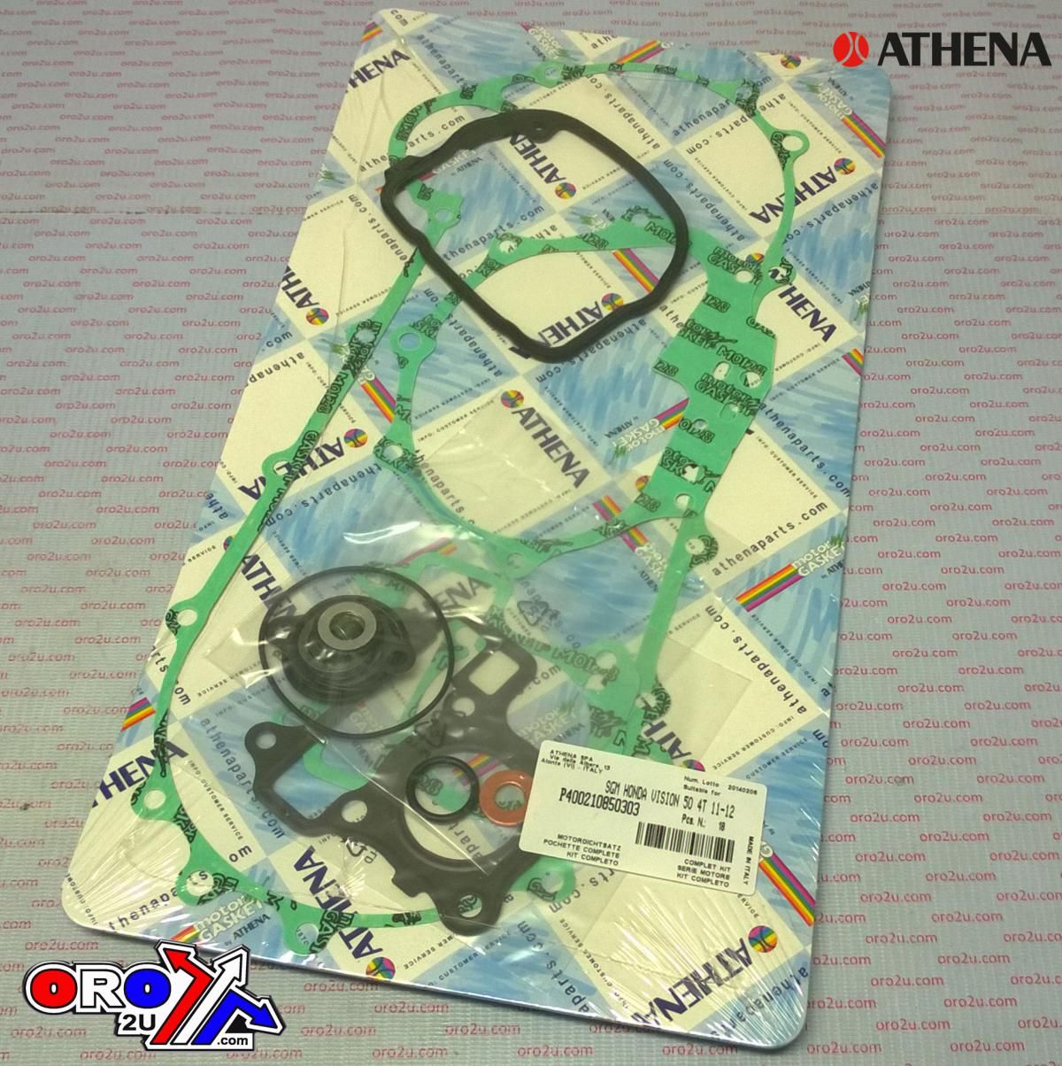 GASKET FULL SET VISHION 50, ATHENA P400210850303 HONDA