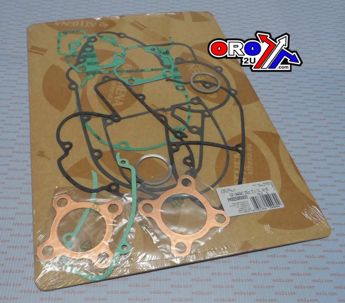 GASKET FULL SET 250cc 2cyl T2, ATHENA P400250850020 KAWASAKI