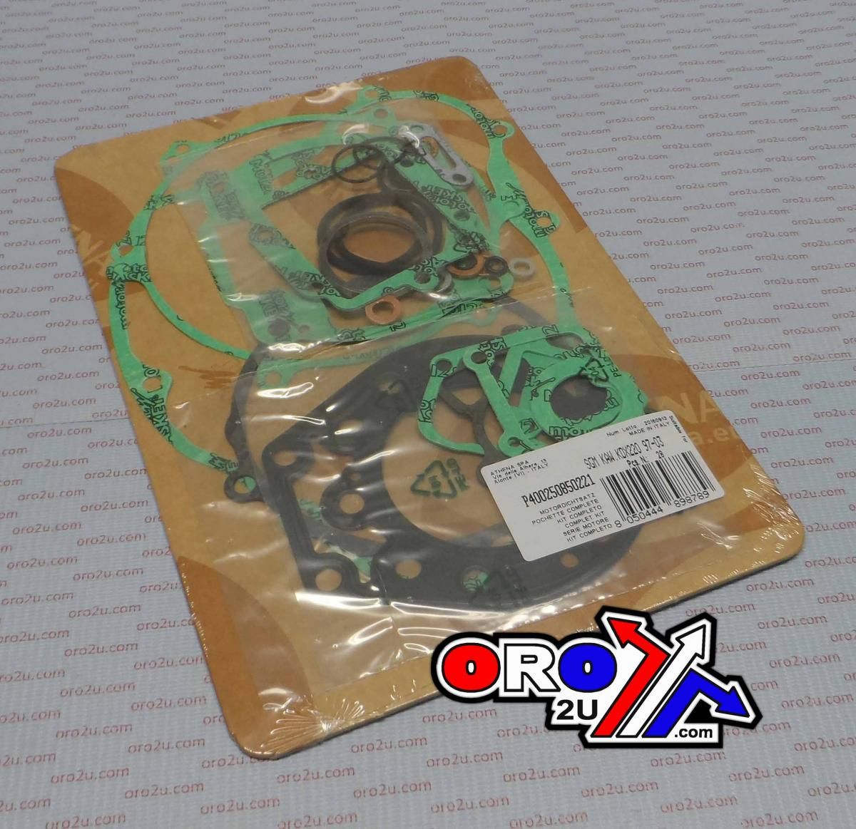 GASKET FULL SET KDX220 97-03, ATHENA P400250850221 KAWASAKI - Image 3