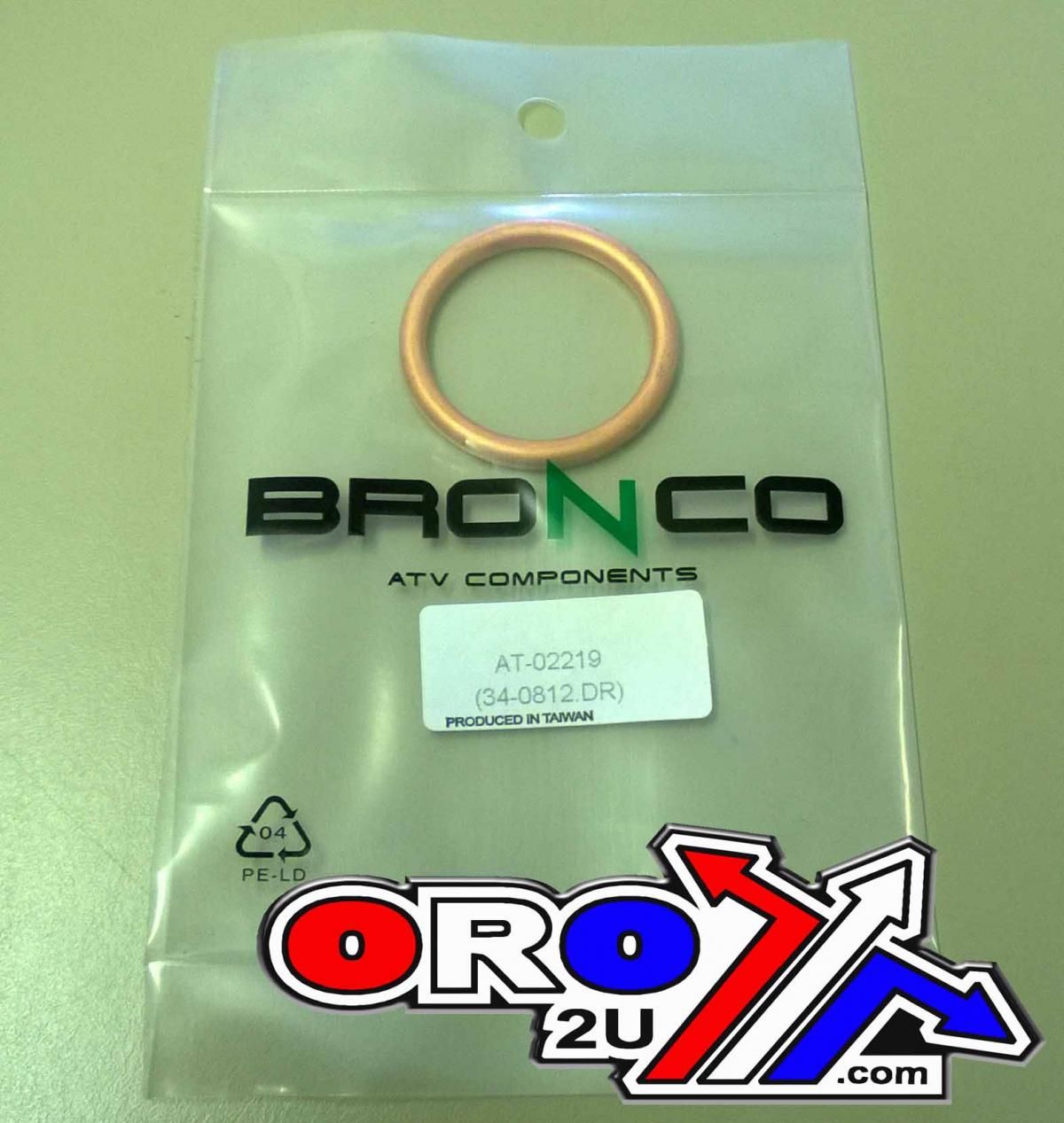 EXHAUST GASKET 18291-MN4-920, XL600V, VTR, CBR 18291-236-000, DIRT ROAD MC AT-02219
