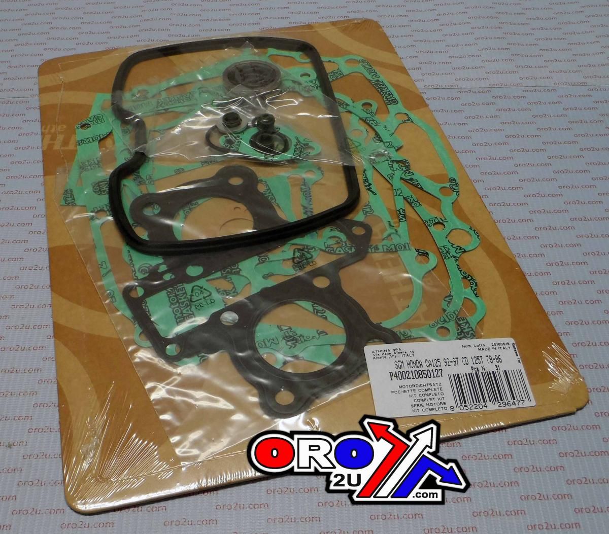 GASKET FULL SET 78-97 CD/CM/CA 125, ATHENA P400210850127 HONDA - Image 2