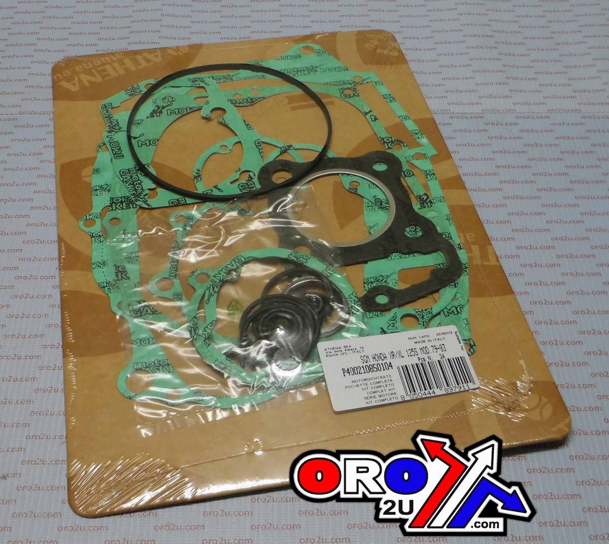 GASKET FULL SET 79-83 XL125, ATHENA P400210850104 HONDA - Image 2