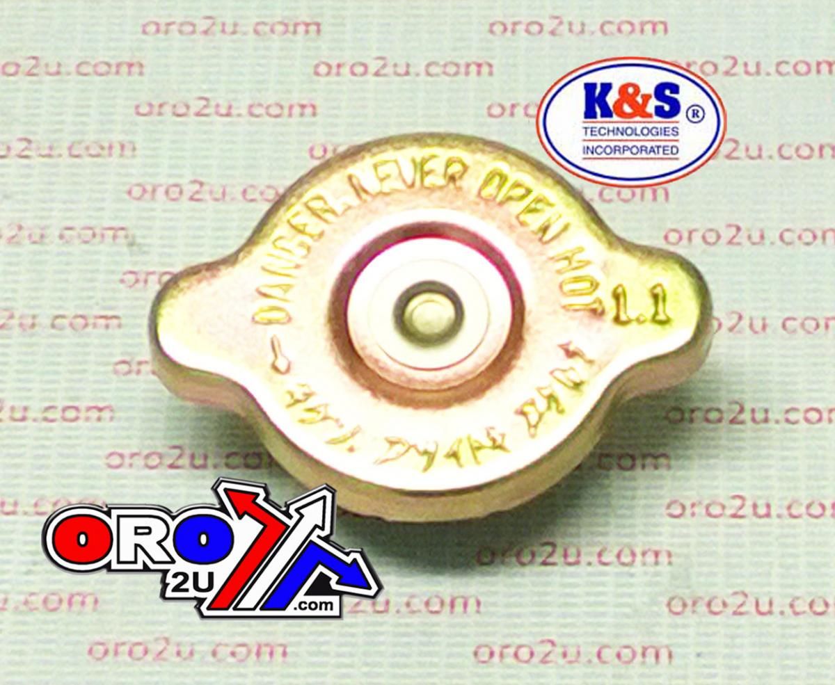 RADIATOR CAP 1:1 (16 psi) GOLD K&S 58-1001 - Image 2