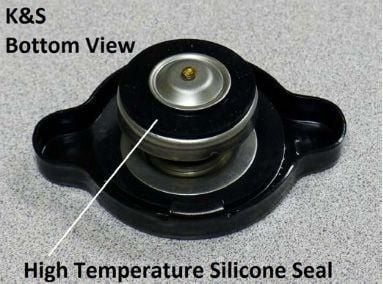 RADIATOR CAP 1:1 (16 psi) BLK 58-1001BK - Image 5