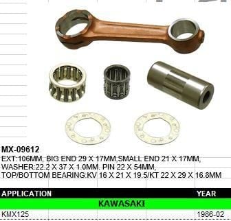 CONNECTING ROD KMX125/200-A, PSYCHIC MX-09612