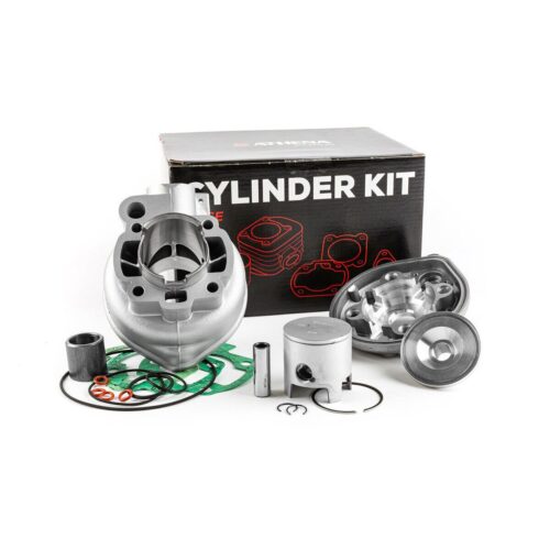CYLINDER FULL KIT 47.6MM HM CRE 50 89-11, ATHENA P400130100001 70CC BIG BORE, (Piston included)