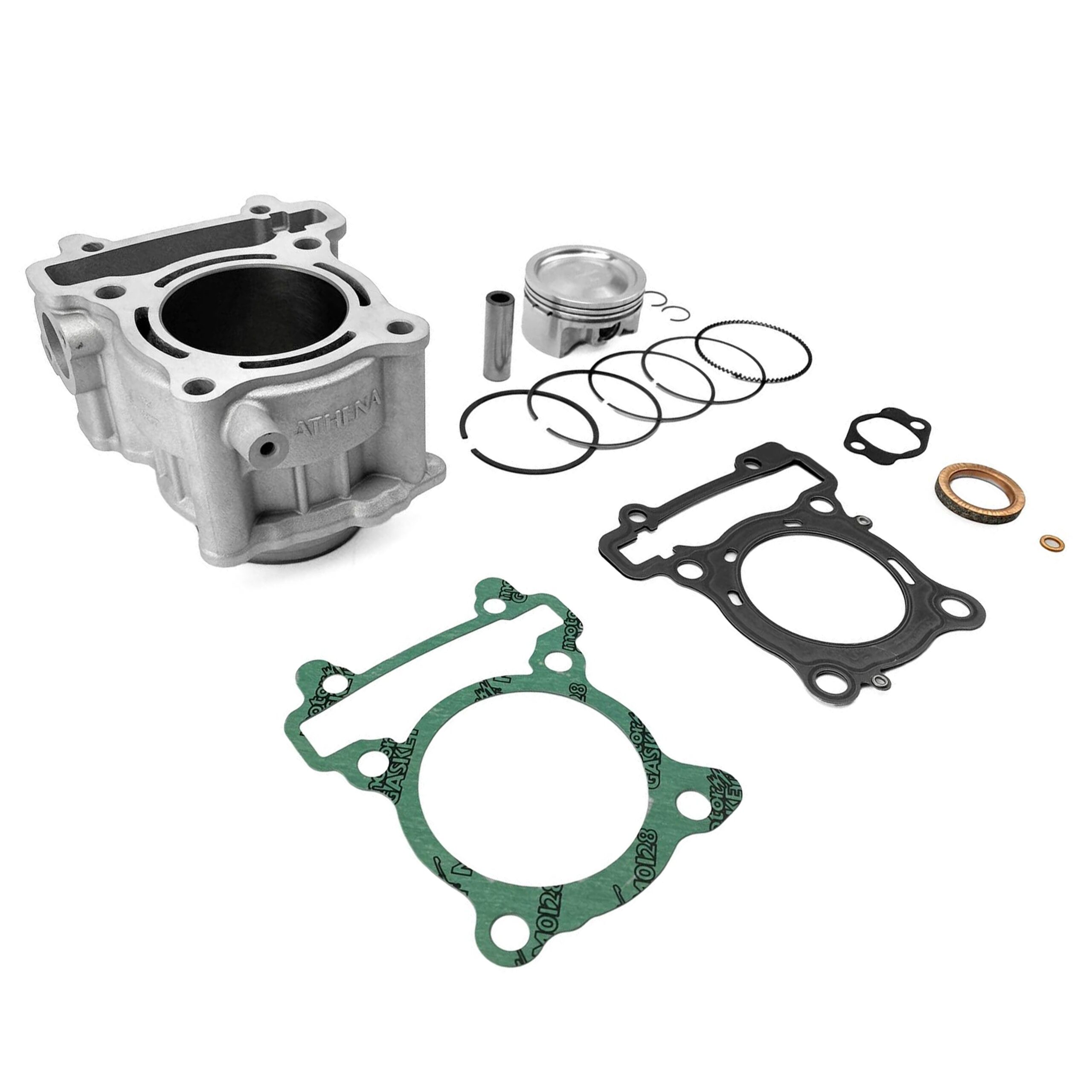 CYLINDER FULL KIT 63MM YAMAHA N-MAX 150 15-16, ATHENA P400485100057 182CC BIG BORE, (Piston included) - Image 4