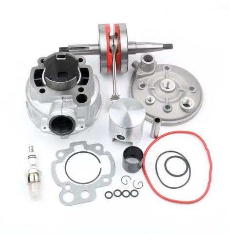 CYLINDER & CRANSHAFT KIT YAMAHA DT50 TZR 50 AM6 MINARELLI 2 STROKE