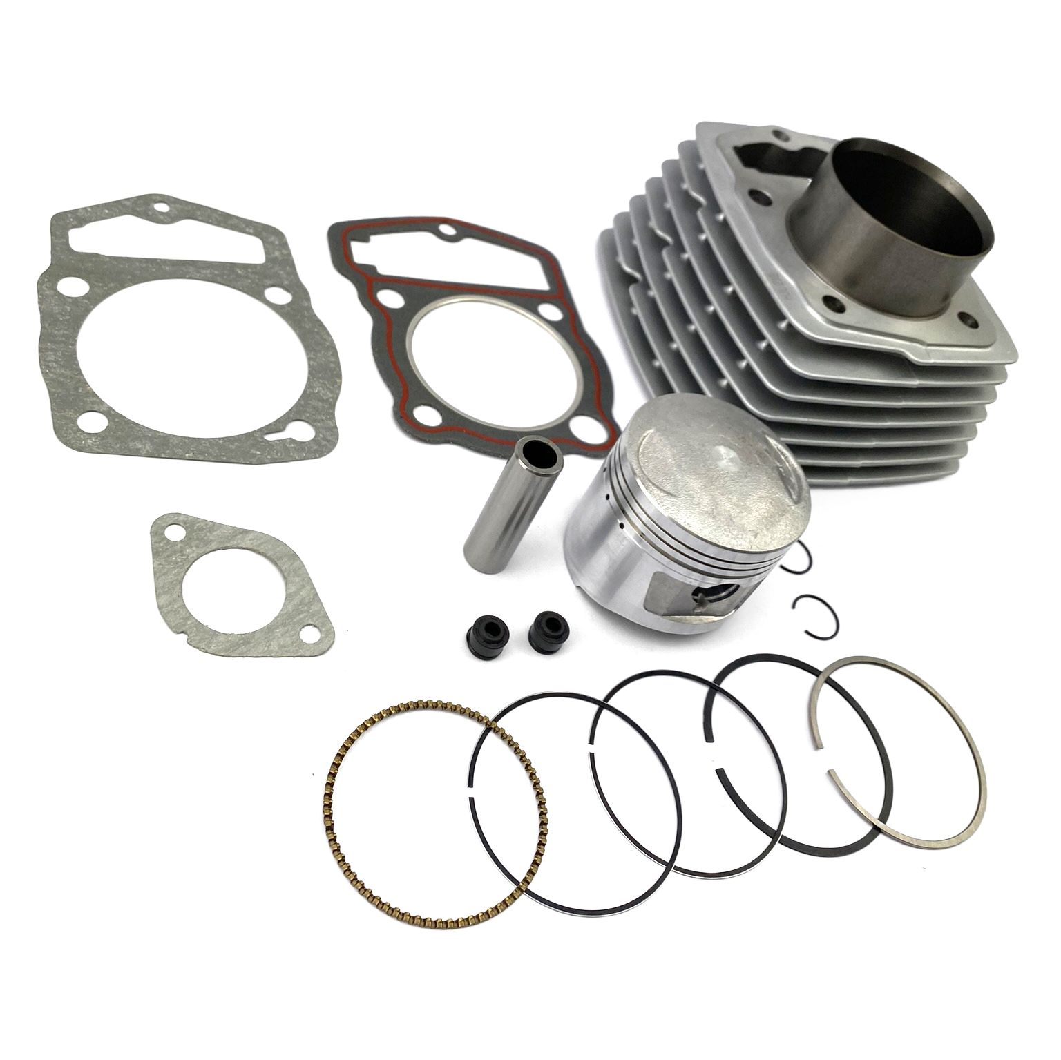 CYLINDER KIT 61mm BIG BORE 1976-1985 HONDA CB CL XL SL 125 125S - Image 5