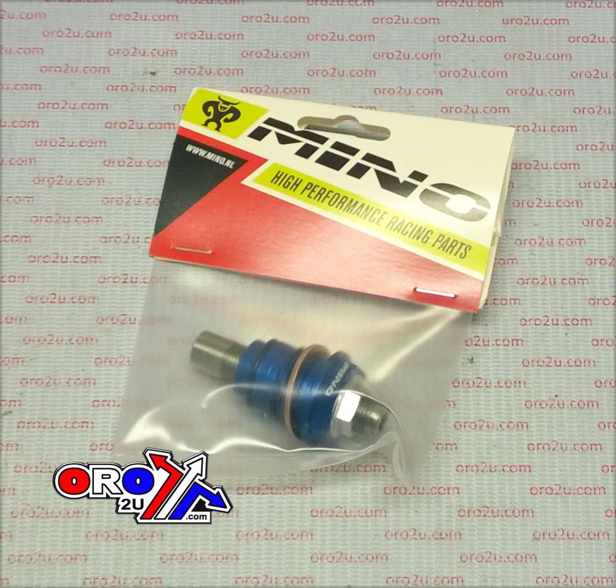 CAM CHAIN TENSIONER KTM 4-ST, ALL MODELS H/D UPGRADE BLUE, MINO 10-1012 ANODISED BLUE - Image 2