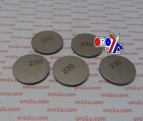 VALVE SHIM 2.30 25mm PK/5 K&L 13-7524