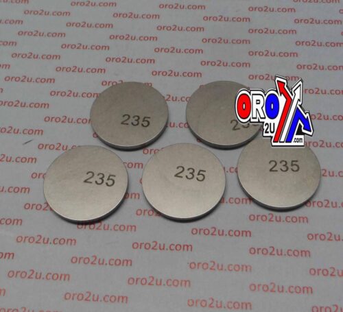 VALVE SHIM 2.35 25mm PK/5 K&L 13-7525