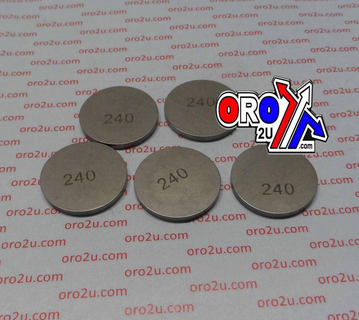 VALVE SHIM 2.40 25mm PK/5 K&L 13-7526 - Image 2