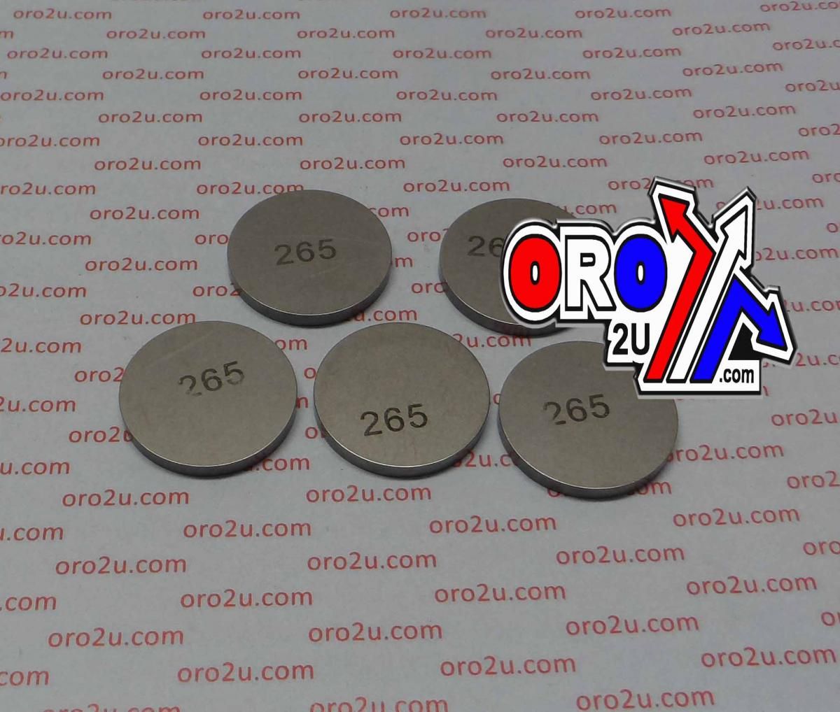 VALVE SHIM 2.65 25mm PK/5 K&L 13-7623 - Image 3