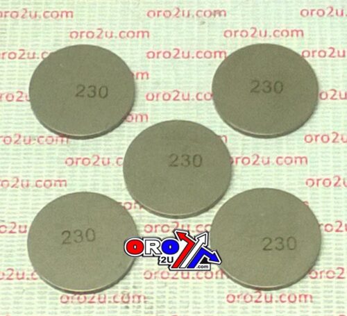 VALVE SHIM 2.30 29.5mm PK/5 K&L 13-7663