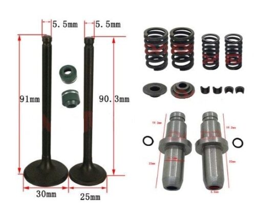 VALVE PIPE SPRING KIT 2007-2013 HONDA CB125 S XL DERBI CROSS CITY