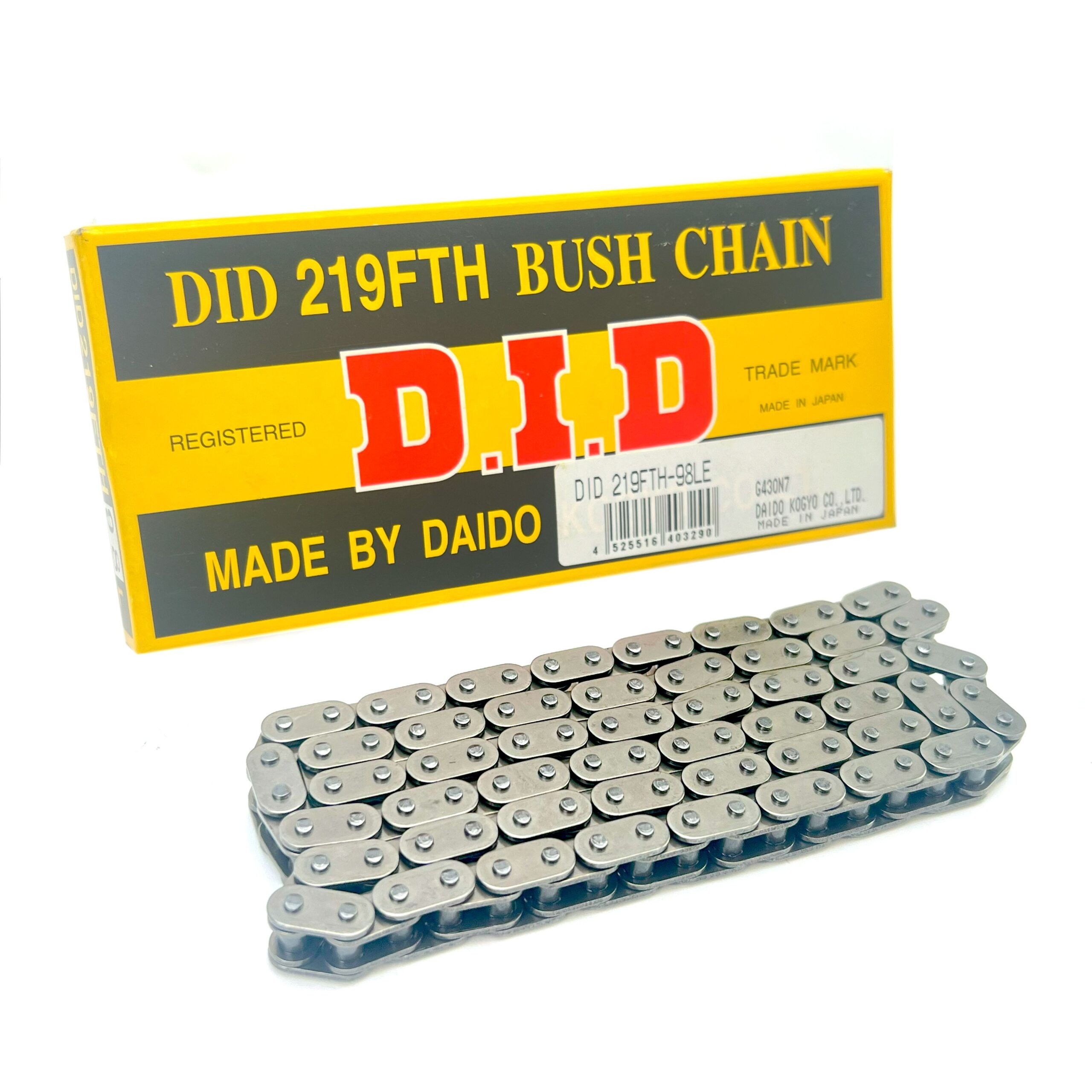 CAM CHAIN 219FTH 122 LINKS DID, DID-C-219FTH122, DIDC219FTH122, 30-557.DID, 12760-40C01, 12760-45440, BF05M