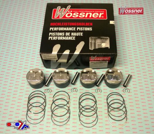 PISTON KIT SET/4 CB750 4-VALVE, WOSSNER K8834D300-4 65.00mm