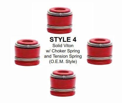 VALVE SEAL [2×5.00+2×5.50] CRF450 IN/EXH, BOTH SIZES 2 x 5.00 & 2 x 5.50, INLET/EXHUAST