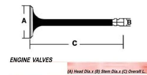 VALVE INTAKE CAN-AM ATV UTV, AU-09017I, 420239295