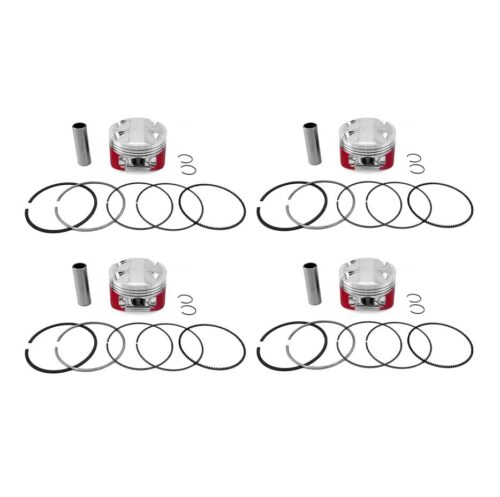 WOSSNER PISTON KIT 88-89 ZX1000 75.50 KAW, WOSSNER K4053D150-4 ROAD KAWASAKI