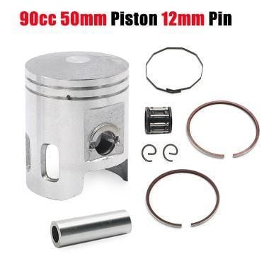 PISTON KIT 50.00 Pin 12mm Yamaha Jog Minarelli, Yamaha 2-Stroke 90cc