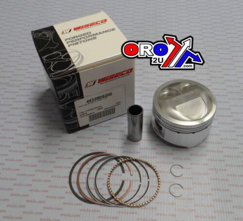 PISTON KIT 89-91 Hawk 650NT 82, WISECO 4633M08200 ROAD HONDA