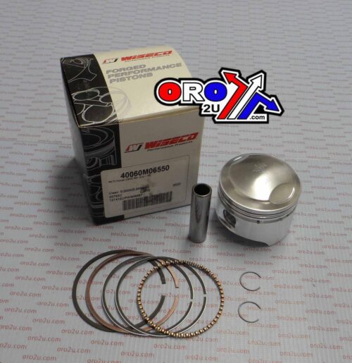 PISTON KIT 68-73 CB350 65.00, WISECO 40060M06500 ROAD HONDA