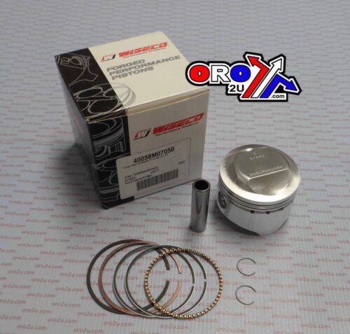 PISTON KIT 65-74 CB450 70.50, WISECO 40058M07050 ROAD HONDA