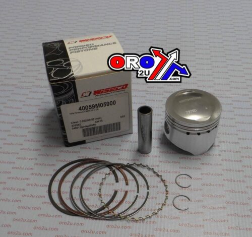 PISTON KIT 74-79 CB550K 59.00, WISECO 40059M05900 ROAD HONDA