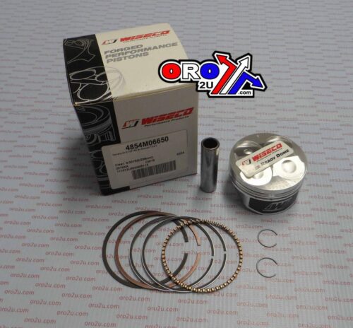 PISTON KIT 01-05 YZF-R6 66.50, WISECO 4854M06650 ROAD YAMAHA