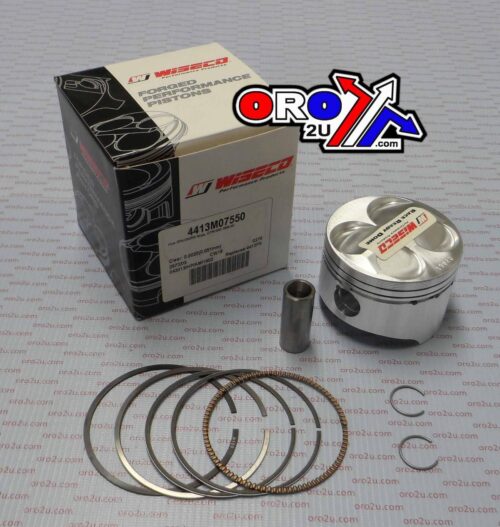 PISTON KIT 86-87 GPZ1000 75.50, WISECO 4413M07550 ROAD KAW